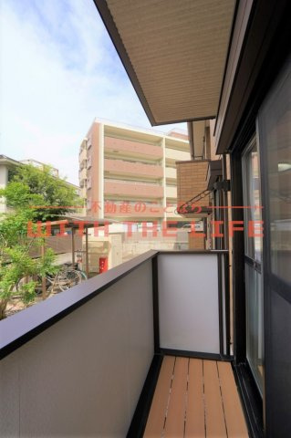 フェリオ【10，000円キャッシュバック対象物件】のバルコニー|広々としたバルコニーです