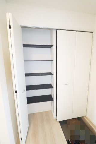 郡山市御前南５丁目　　　２号棟　　朝日が丘小学校、郡山第７中学区の収納|シューズクローゼット♪