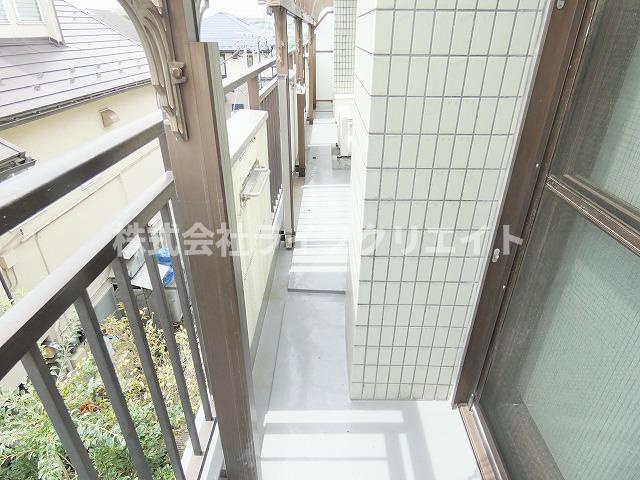 メゾン田中のバルコニー