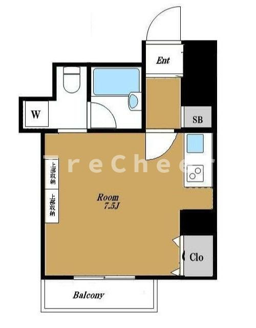 ブライズ新宿中井の間取り