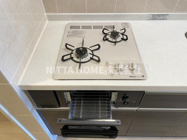 フレッサのキッチン|グリル付きでお料理好きの方にもオススメ♪