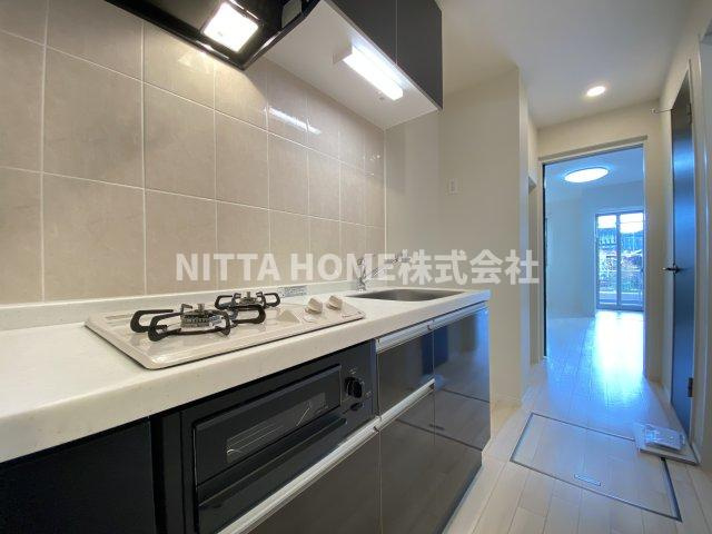 フレッサのキッチン|コンパクトなキッチンで一人暮らしに最適です♪