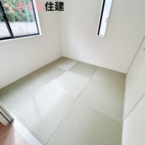 那須塩原市上厚崎第７の和室|和室がありますので、来客時も止まる場所に困りません