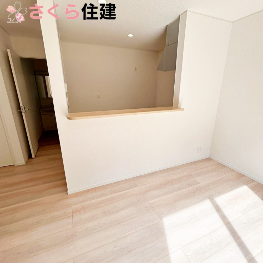 那須塩原市上厚崎第７のキッチン|カウンター付き対面キッチン