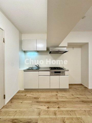 【キッチン】 | グリーンハイツ金町 | ワイドで収納豊富なシステムキッチン