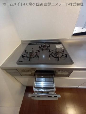 【キッチン】 | サニーヒルズ泉大津A棟 | ※同物件・反転タイプの写真