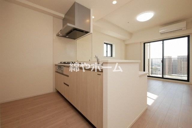 スプランディッド難波キャトルのキッチン|使いやすいキッチンです