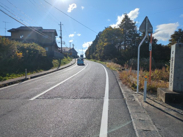 【前面道路含む現地写真】 | 相馬市磯部字上ノ台　土地