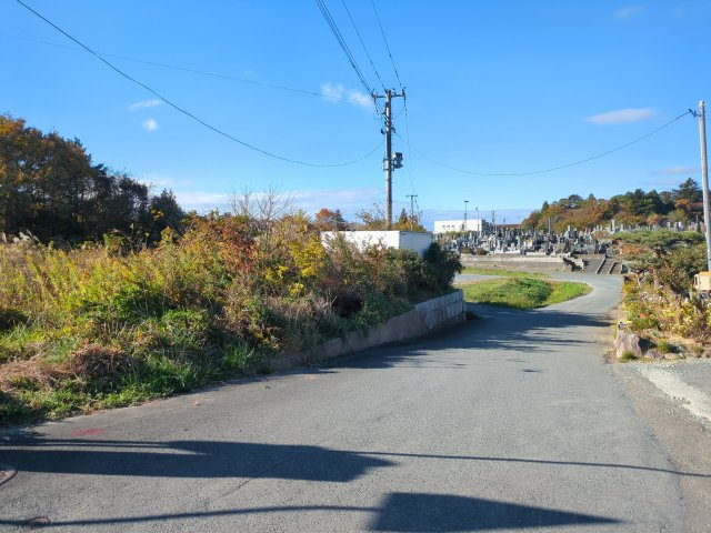 【前面道路含む現地写真】 | 相馬市磯部字上ノ台　土地