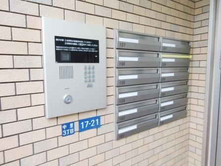 サングレース駒込中里のセキュリティ