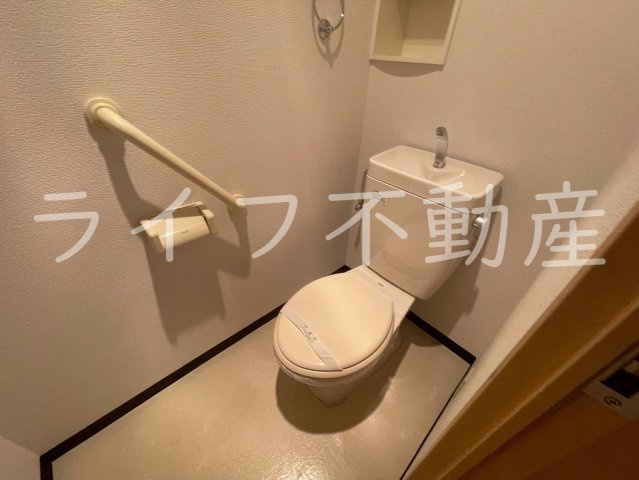 グドゥウエル新石切のトイレ|トイレもきれいです
