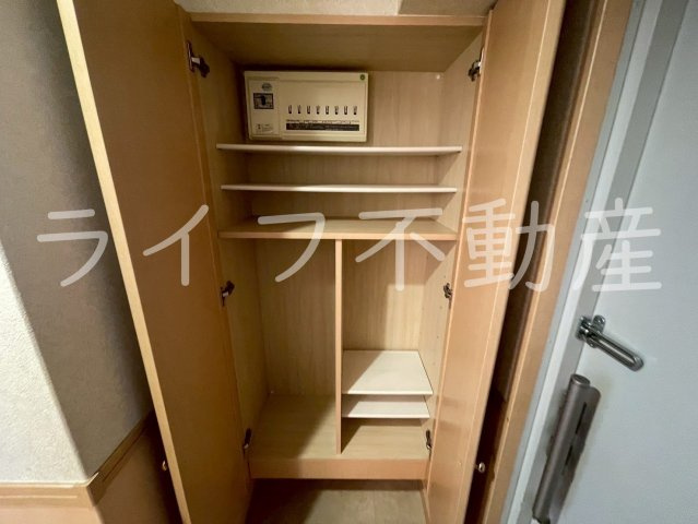 グドゥウエル新石切の収納|大きなものも収納できそうです