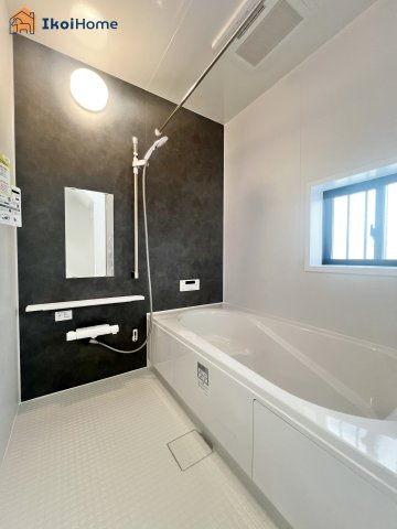 明石市松が丘3丁目　A号棟　新築戸建の浴室|【ホームページに現地動画掲載中】●年中無休：当日予約可●1坪タイプの広々したユニットバスになります