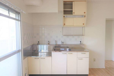 【キッチン】 | ビレッジハウス学文路1号棟 | ビレッジハウスの同一物件・同一タイプの間取りの写真です