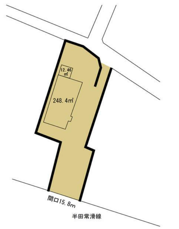 東郷町四丁目倉庫付き貸店舗