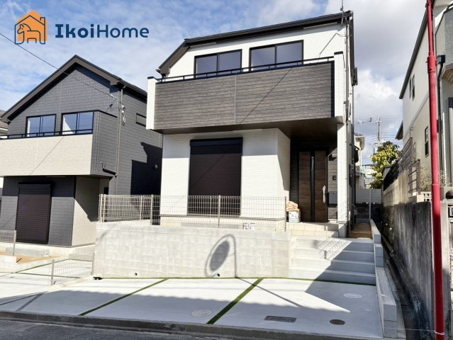 明石市松が丘3丁目　B号棟　新築戸建の駐車場|【ホームページに現地動画掲載中】●年中無休：当日予約可●駐車スペース2台ございます！