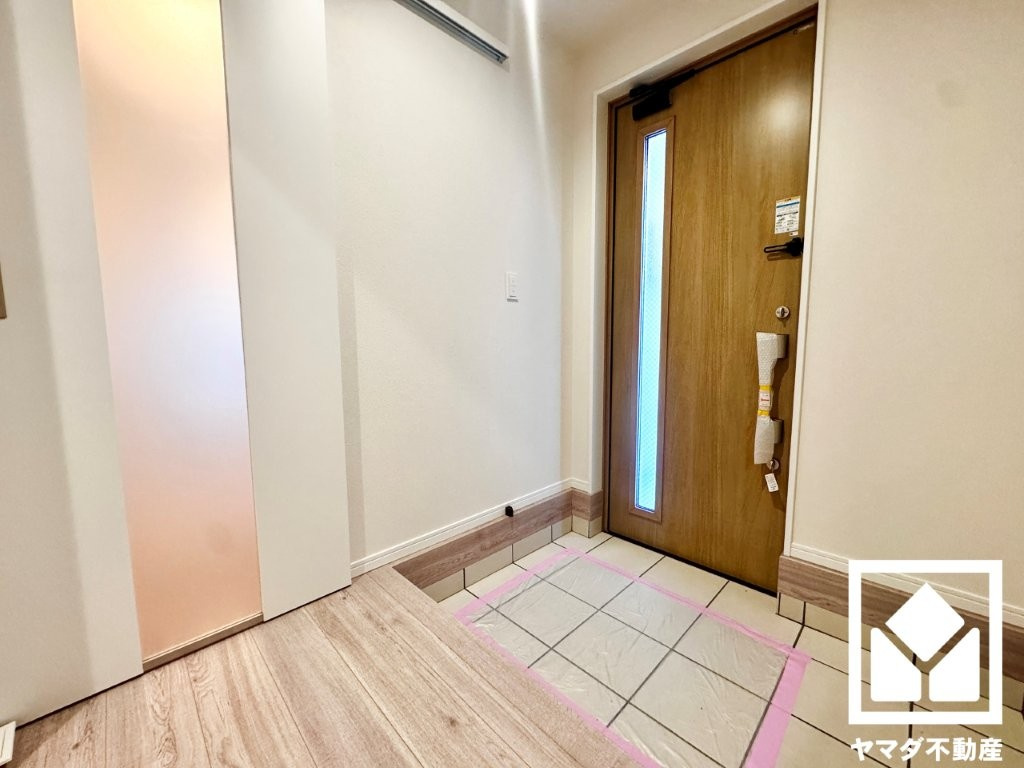 宇治市五ケ庄西川原の玄関