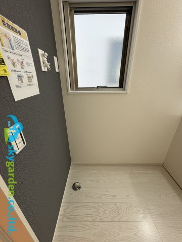 鎌倉市台2期　新築戸建　全2棟2号棟のランドリースペース