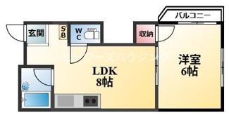【間取り】 | キャロル豊中本町Ⅱ