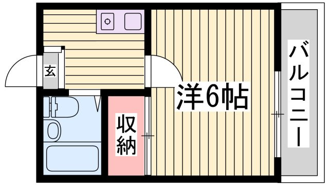Rinky Garden Ⅱの間取り
