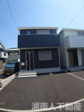 茅ヶ崎市萩園第49　新築戸建全2棟　1号棟の外観|建物外観を気になさる方へ、見た目の良い物件です