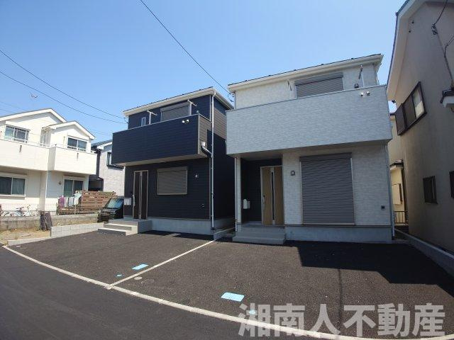 茅ヶ崎市萩園第49　新築戸建全2棟　1号棟の駐車場|カースペースがあります