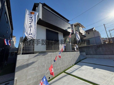 【外観】 | 明石市松が丘3丁目　新築戸建B号棟　仲介手数料無料！ | きれいな外観です