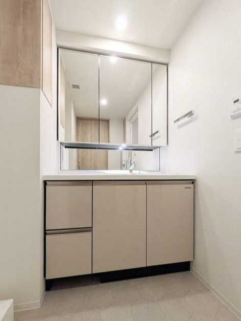 グランカーサ川口青木町公園の独立洗面台