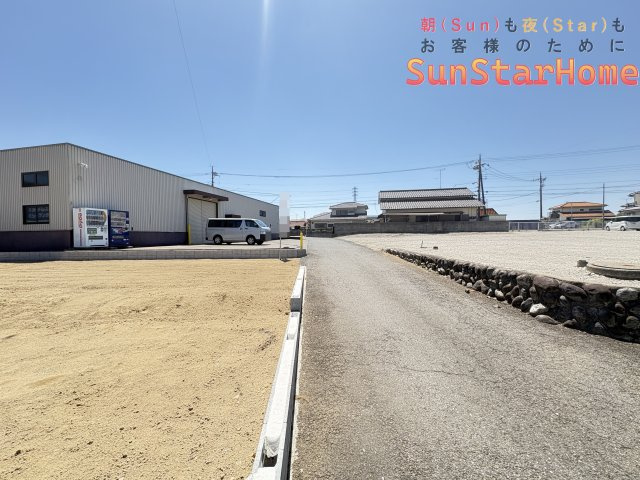 【サンスターホーム】青梅市今井2丁目　1区画の前面道路含む現地写真