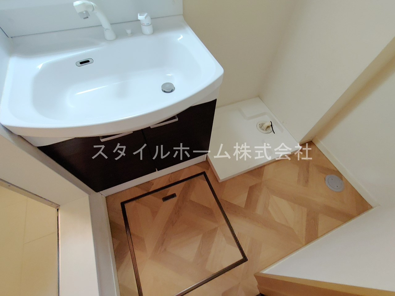 ビートルタウン　パーク街Eの洗面所|※別部屋写真