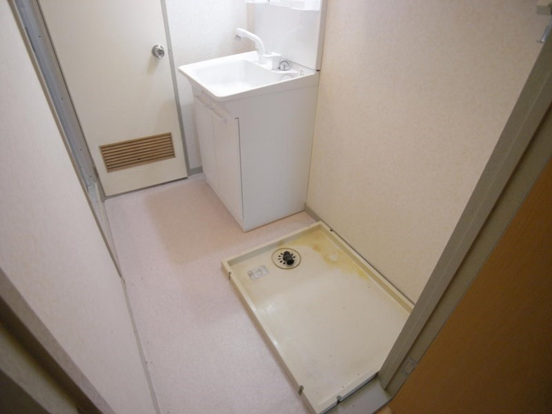 八城マンションの洗面所