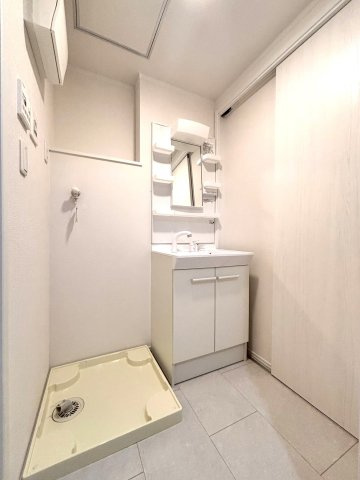 【新築】オークの洗面所