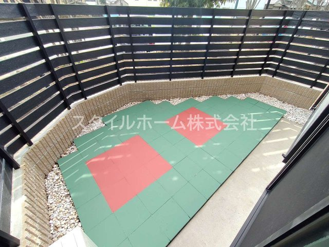 ビートルタウン　パーク街Dの庭