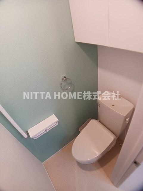 グラン・サフィールⅠのトイレ|温水洗浄付きのトイレです＊