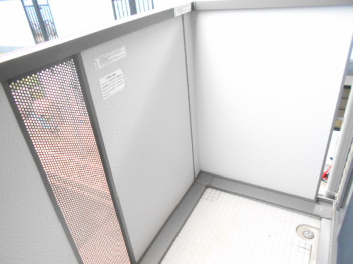 マロンハイム Ａ・Ｂのバルコニー|B205 ﾊﾞﾙｺﾆｰ