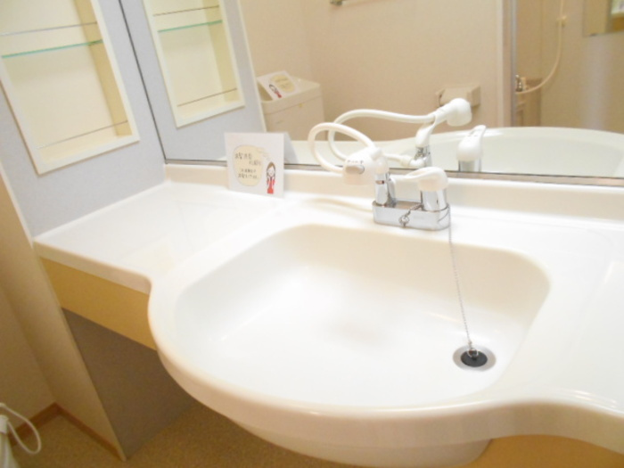 マロンハイム Ａ・Ｂの独立洗面台|B205 洗髪洗面化粧台