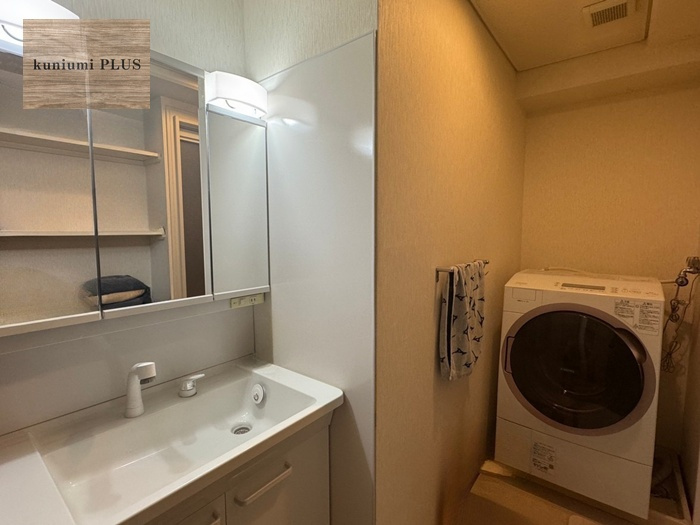 シーアイマンション鶴見緑地公園の独立洗面台