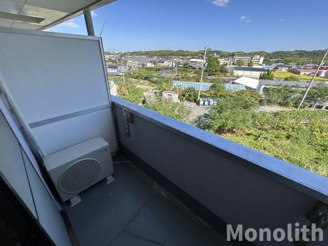 小林マンションのバルコニー