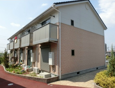 Ｈｉｌｌｓ Ｇａｒｄｅｎ植田Ｃ棟の外観