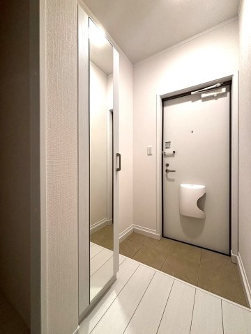 【新築】オークの玄関