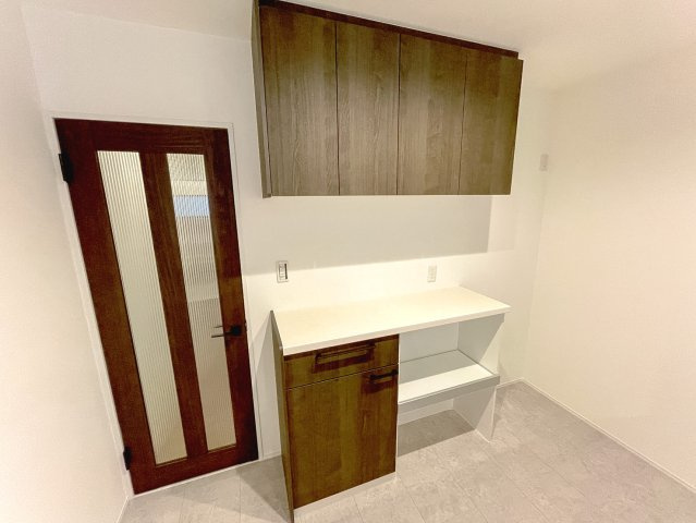 【独立洗面台】 | 大阪市住吉区墨江　新築戸建て♪ | 【同社施工例写真】洗面♪
洗面台はワイド1200サイズが標準仕様♪