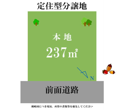 【土地図】 | 伊東かどの台　売地