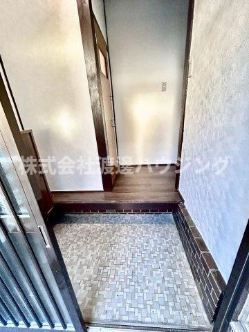 佐太東町一戸建の玄関