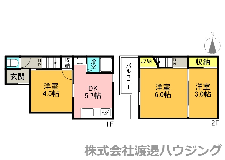 佐太東町一戸建の間取り
