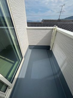 【バルコニー】 | 廿日市市阿品台3（阿品駅）全2区画　NO1 | バルコニーは陽当たり・見晴らし・風通しも良好です。