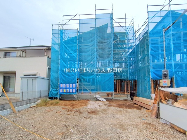 野田市中野台4期　新築戸建　9号棟の外観|2025年12月完成予定です(^^)9号棟　「2025年10月現地撮影」