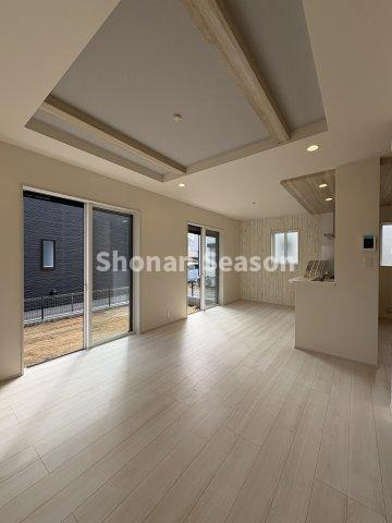 【区画図】 | 2号棟は通路タイプの区画なのでプライバシーを確保しやすい◎　
南庭なので家庭菜園やガーデニングが捗り、休日には家族とBBQも楽しめそうです♪