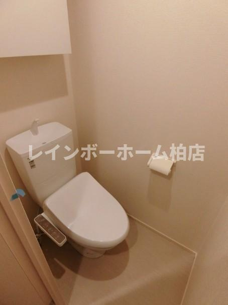 仲介手数料（賃料の1.10ヵ月）の50％OFF対象物件！のトイレ