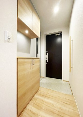 ベレオ昭和　Ａ棟の玄関
