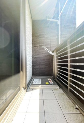 ベレオ昭和　Ａ棟のバルコニー